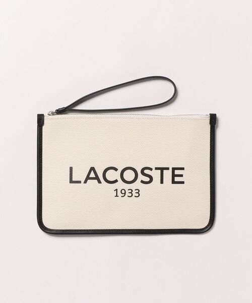LACOSTE(ラコステ)の「《LACOSTE》CLUTCH(クラッチバッグ・レディース・オフホワイト・フリー)」の1枚目の写真