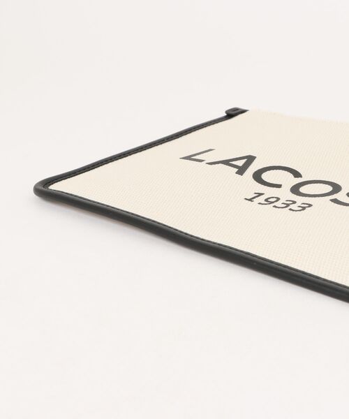 LACOSTE(ラコステ)の「《LACOSTE》CLUTCH(クラッチバッグ・レディース・オフホワイト・フリー)」の3枚目の写真