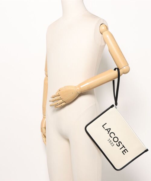 LACOSTE(ラコステ)の「《LACOSTE》CLUTCH(クラッチバッグ・レディース・オフホワイト・フリー)」の5枚目の写真