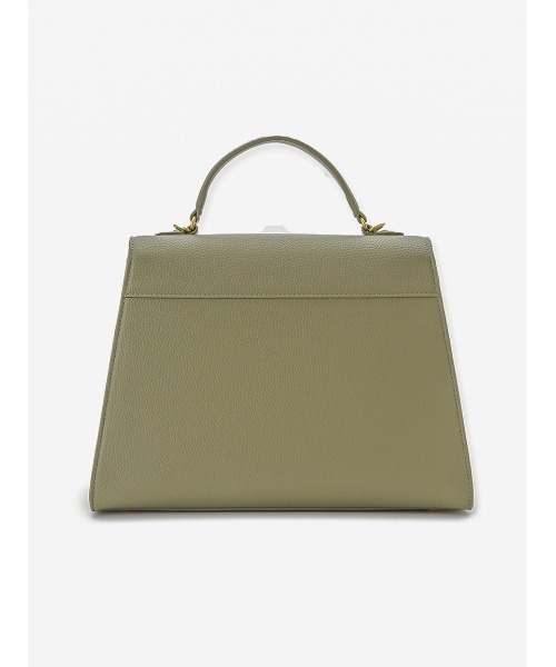 Mila Owen(ミラオーウェン)の「【WEB限定カラー】キャンバスショルダー付きメタルバッグ(ショルダーバッグ・レディース・オリーブ/ブラック/アイボリー/ダークブラウン・FREE)」の12枚目の写真