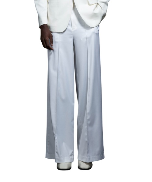 GalaabenD(ガラアーベント)の「Custom Super Wide Slacks カスタムスーパーワイドスラックス(スラックス・メンズ・ブルー/ホワイト・46/44)」の2枚目の写真