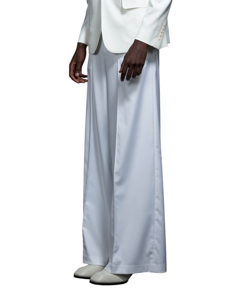 GalaabenD(ガラアーベント)の「Custom Super Wide Slacks カスタムスーパーワイドスラックス(スラックス・メンズ・ブルー/ホワイト・46/44)」の6枚目の写真