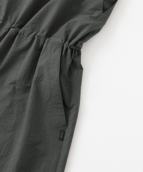 EKAL（エカル）の「『吸水速乾/軽量』DotAir JUMPSUITS（サロペット/オーバーオール・レディース・ブラック/チャコールグレー・ONE）」の19枚目の写真