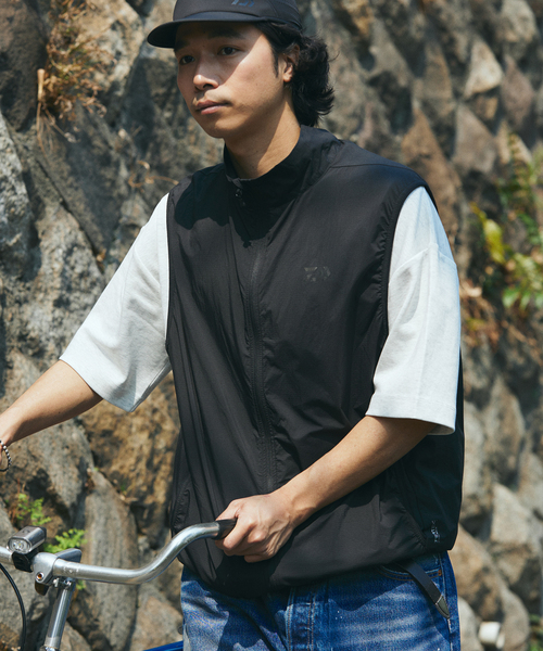 DAIWA（ダイワ）の「DAIWA / ダイワ 別注 PERTEX(R) ライトウェイトベスト（その他アウター・メンズ・ブラック/ネイビー・MEDIUM/LARGE）」の19枚目の写真