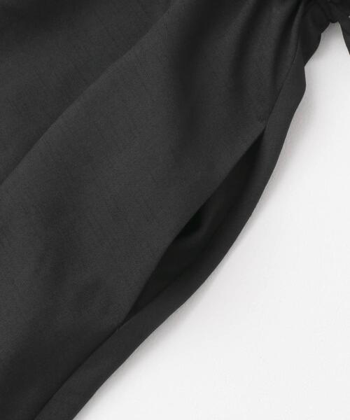 URBAN RESEARCH ROSSO WOMEN（アーバンリサーチ　ロッソ）の「ウォッシャブルセミシアーキーネックワンピース（ワンピース・レディース・ブルー/オレンジ/ブラック・FREE）」の11枚目の写真