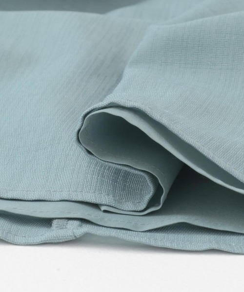 URBAN RESEARCH ROSSO WOMEN（アーバンリサーチ　ロッソ）の「ウォッシャブルセミシアーキーネックワンピース（ワンピース・レディース・ブルー/オレンジ/ブラック・FREE）」の17枚目の写真