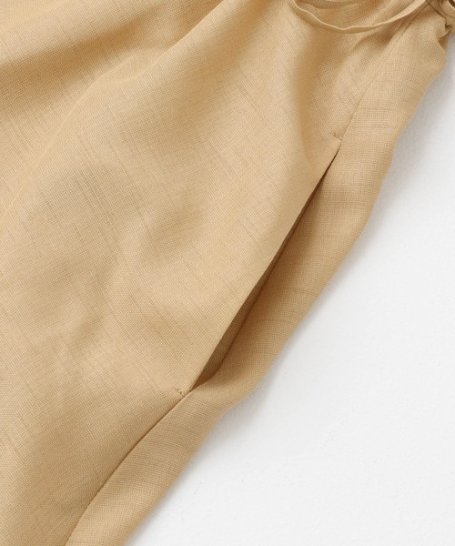 URBAN RESEARCH ROSSO WOMEN（アーバンリサーチ　ロッソ）の「ウォッシャブルセミシアーキーネックワンピース（ワンピース・レディース・ブルー/オレンジ/ブラック・FREE）」の19枚目の写真