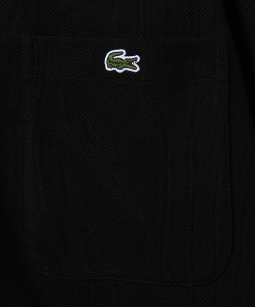 LACOSTE（ラコステ）の「LACOSTE/ラコステ ﾗｺｽﾃ ｶﾉｺ ﾜﾝﾎﾟｲﾝﾄTEE（Tシャツ/カットソー・メンズ・ブラック/ホワイト/ネイビー・4/5/6）」の6枚目の写真