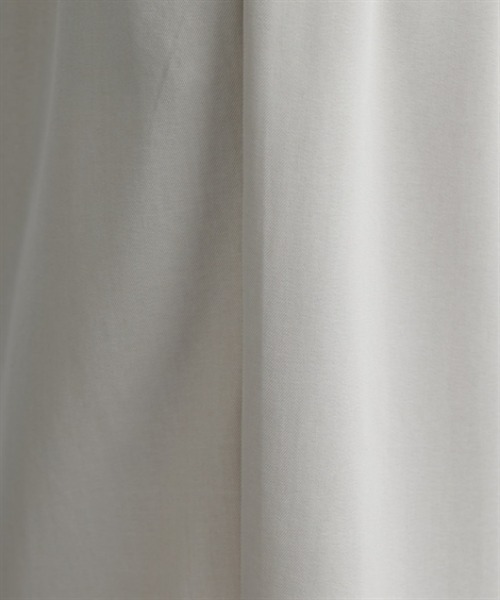 nissen（ニッセン）の「麻調合繊素材スラックスパンツ（スラックス・レディース・アイボリー/ブラック/グレー・M/L）」の4枚目の写真