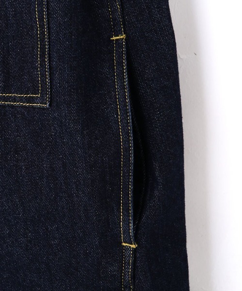 ETRE TOKYO（エトレトウキョウ）の「EDWIN×ETRE TOKYOスリーブレスデニムミニワンピース（ワンピース・レディース・インディゴブルー/ブラック・S/M）」の7枚目の写真