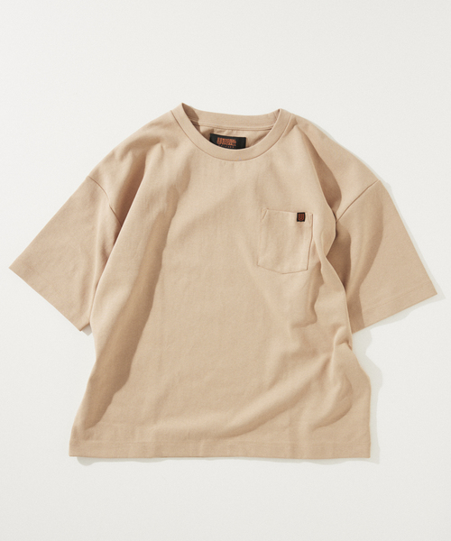 JOURNAL STANDARD relume(ジャーナルスタンダード レリューム)の「UNIVERSAL OVERALL/ユニバーサルオーバーオール 別注 ポンチTシャツ(Tシャツ/カットソー・メンズ・ブラック/チャコールグレー/ホワイト/ベージュ系その他/ブルー系その他・SMALL/MEDIUM/LARGE)」の11枚目の写真