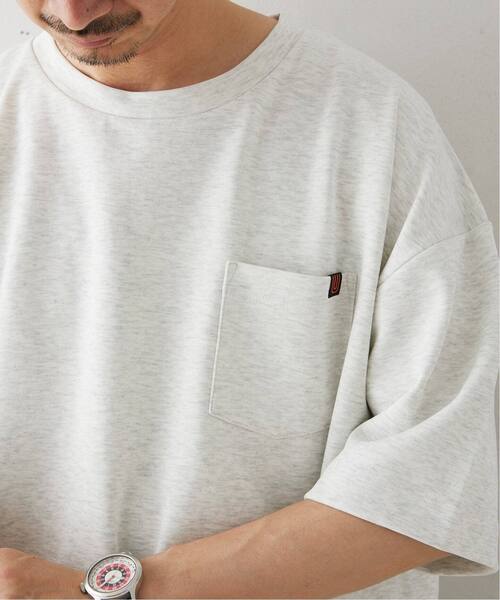 JOURNAL STANDARD relume(ジャーナルスタンダード レリューム)の「UNIVERSAL OVERALL/ユニバーサルオーバーオール 別注 ポンチTシャツ(Tシャツ/カットソー・メンズ・ブラック/チャコールグレー/ホワイト/ベージュ系その他/ブルー系その他・SMALL/MEDIUM/LARGE)」の22枚目の写真