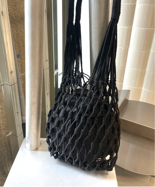 Ameri HAND WIDE MESH BAG　2025 ハンドバッグ HAND WIDE MESH BAG