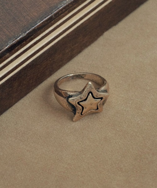 GOLDY（ゴールディ）の「ヴィンテージ レイヤード スター リング（リング・レディース・シルバー/シルバー×ゴールド/ゴールド・FREE）」の14枚目の写真