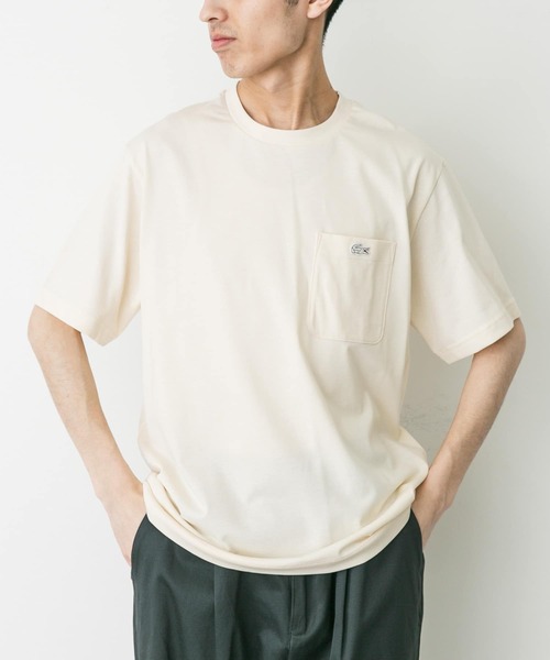 LACOSTE アウトラインクロックポケットTシャツ（Tシャツ/カットソー