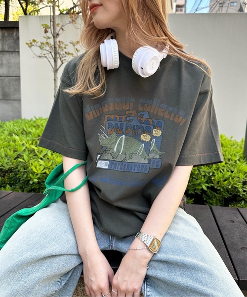 DOUBLE NAME（ダブルネーム）の「Dino.Figure Collector BIG TEE