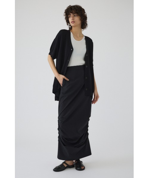 RIM.ARK リムアーク Tuck volume SK タック スカート セール】Tuck long volume SK タックロングボリュームスカート