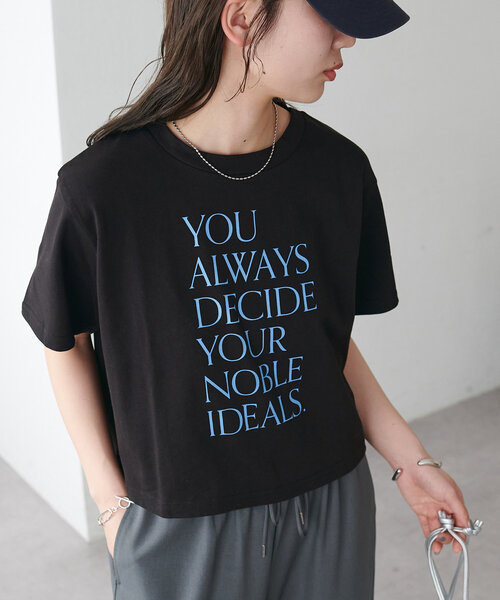 WEB限定】ALWAYSコンパクトTシャツ（Tシャツ/カットソー）｜DISCOAT