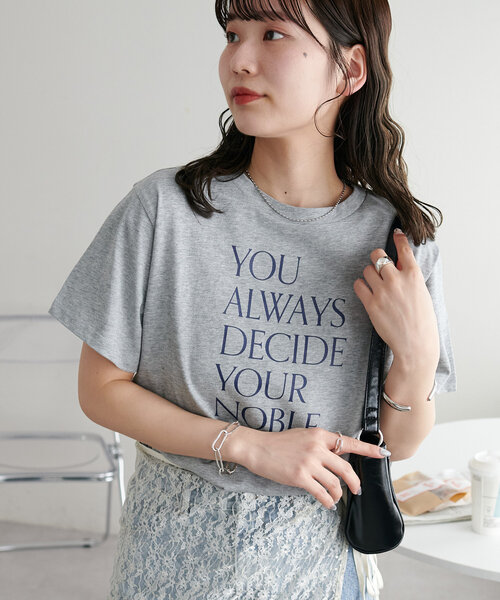 WEB限定】ALWAYSコンパクトTシャツ（Tシャツ/カットソー）｜DISCOAT