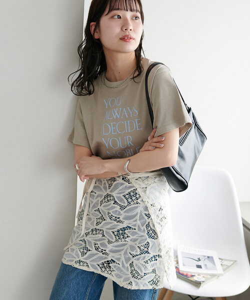 Tシャツ・カットソー [NAVIVERSE] Clova Top : 2color COLOR HAS NO VOICE T(Tシャツ)｜トップス