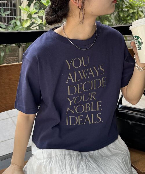 WEB限定】ALWAYSコンパクトTシャツ（Tシャツ/カットソー）｜DISCOAT