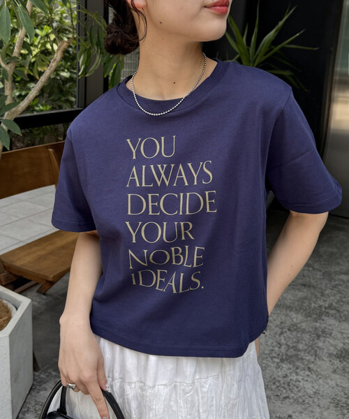 WEB限定】ALWAYSコンパクトTシャツ（Tシャツ/カットソー）｜DISCOAT