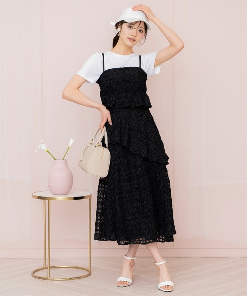 ドットフラワーチュールスカート（スカート）｜WILLSELECTION（ウィル  