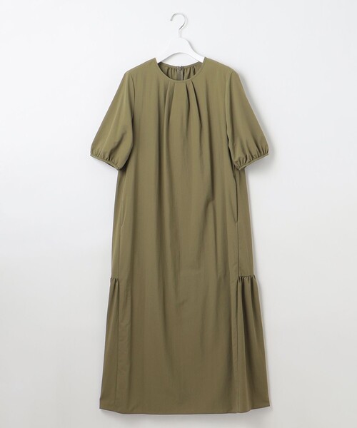 自由区(ジユウク)の「ファンクショナル ドレス(ドレス・レディース・グレー系/ダルブルー系/カーキ系/オレンジ系・32)」の14枚目の写真