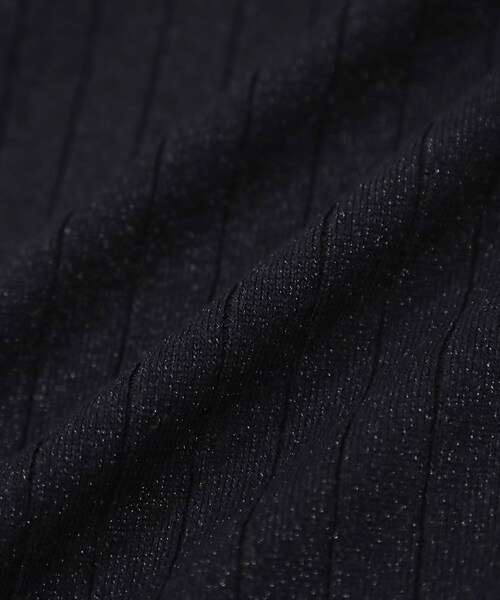 DRESKIP(ドレスキップ)の「【二の腕カバー】さりげないラメが上品見え リブドルマンニット(ニット/セーター・レディース・グリーン系/ブラック/シルバー/ゴールド・00)」の16枚目の写真