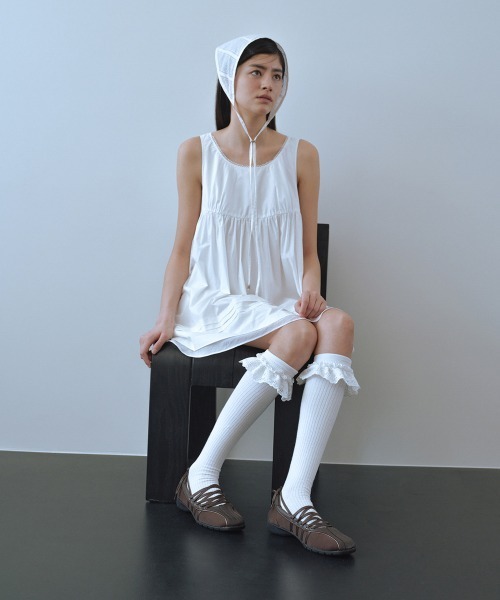 clor(クロル)の「EYELET KERCHIEF(その他ヘアアクセサリー・レディース・ホワイト・FREE)」の9枚目の写真