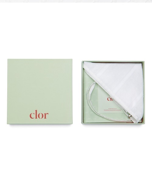 clor(クロル)の「EYELET KERCHIEF(その他ヘアアクセサリー・レディース・ホワイト・FREE)」の6枚目の写真