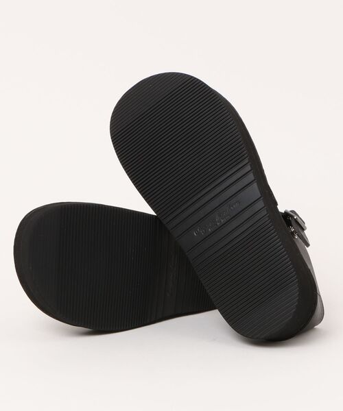 Organic handloom(オーガニックハンドルーム)の「【Organic handloom】オーガニックハンドルーム GUNA PLATFORM 厚底本革サンダル(サンダル・レディース・ブラック/ホワイト・23.0cm/24.0cm/25.0cm)」の3枚目の写真
