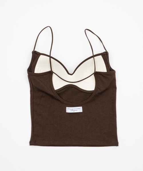 Inner wear with pad/カップ付きキャミソール（キャミソール
