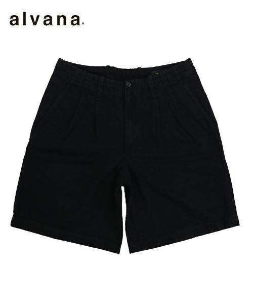 スタイライズ（STYLISE）/【alvana】NATURAL TWILL SHORT PANTS / インクブラック alvana】NATURAL TWILL SHORT PANTS / インクブラック [ALV（その他