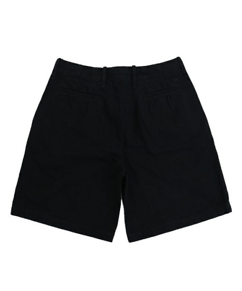 alvana(アルヴァナ)の「【alvana】NATURAL TWILL SHORT PANTS / インクブラック [ALV(その他パンツ・メンズ・ブラック・3/2)」の3枚目の写真