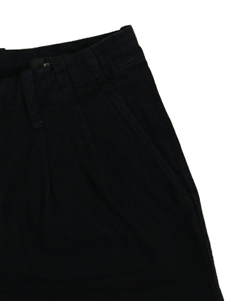 alvana(アルヴァナ)の「【alvana】NATURAL TWILL SHORT PANTS / インクブラック [ALV(その他パンツ・メンズ・ブラック・3/2)」の5枚目の写真