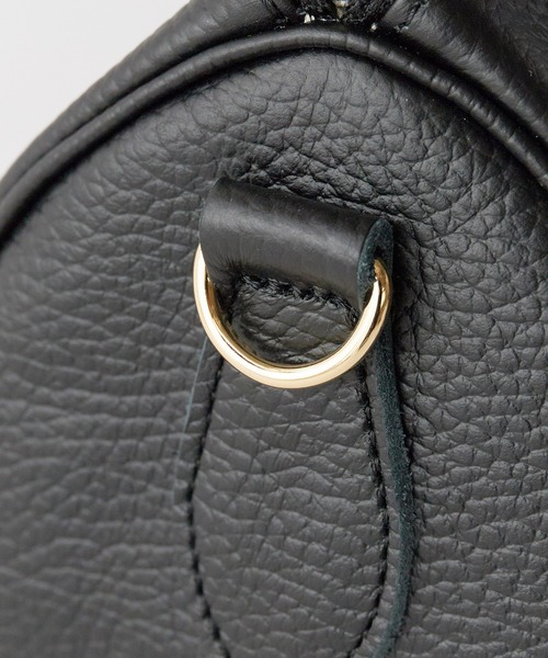 YOUNG&OLSEN The DRYGOODS STORE（ヤングアンドオルセン）の「YOUNG & OLSEN/ヤングアンドオルセン EMBOSSED LEATHER D BOSTON S ボストンバッグ 2026新作　再入荷（ボストンバッグ・レディース・ベージュ/ブラック/ブラウン/ホワイト・FREE）」の14枚目の写真