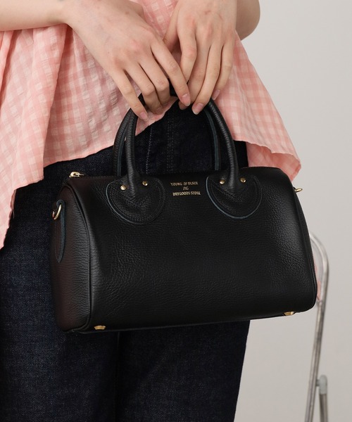 YOUNG & OLSEN/ヤングアンドオルセン EMBOSSED LEATHER D BOSTON S