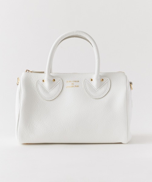 YOUNG & OLSEN/ヤングアンドオルセン EMBOSSED LEATHER D BOSTON