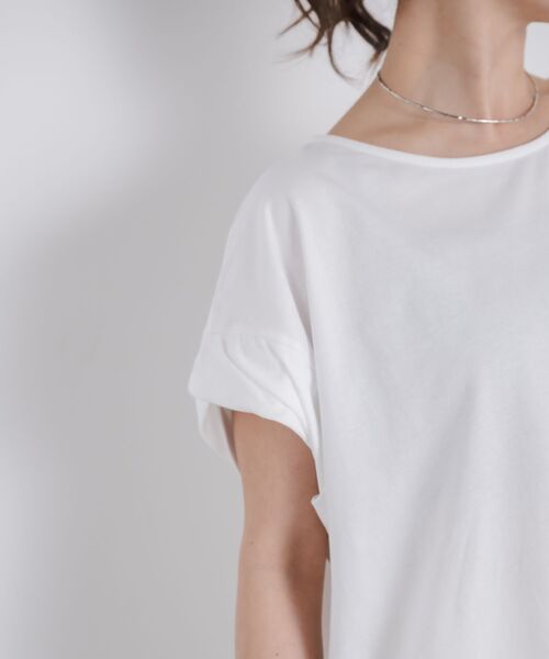kivi（キヴィ）の「embroidery BIG TEE（Tシャツ/カットソー・レディース・ブラック/オフホワイト・FREE）」の16枚目の写真