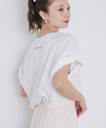 kivi | embroidery BIG TEE(Tシャツ/カットソー)