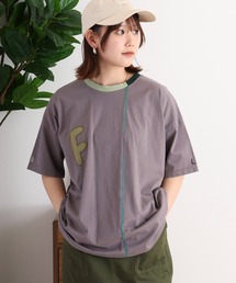 EMAGO FとBパッチワーク刺繍Tシャツ