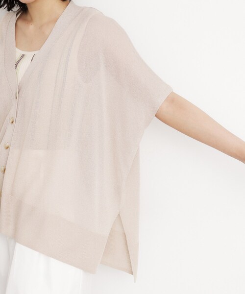 THE SHOP TK （ザ ショップ ティーケー ）の「ポンチョカーディガン【洗える/体型カバー】（カーディガン/ボレロ・レディース・ナチュラル/ブラック/ダークブラウン・99）」の19枚目の写真