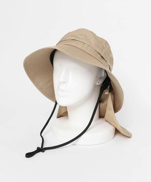 URBAN RESEARCH Sonny Label（アーバンリサーチサニーレーベル）の「UVカットサンシェードバケットハット（ハット・メンズ・ベージュ/ブラック/ベージュ系その他・ONE）」の2枚目の写真