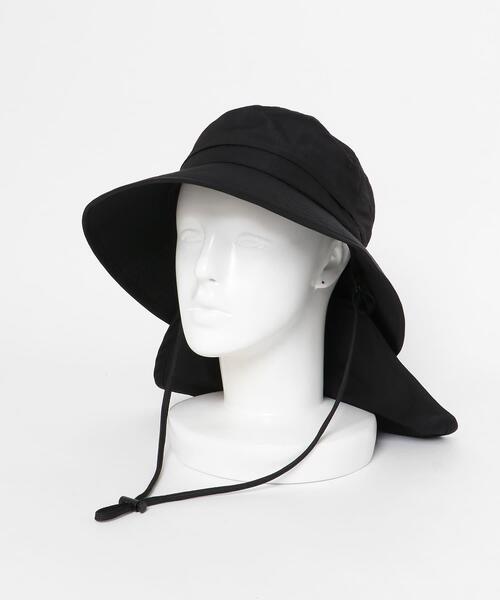 URBAN RESEARCH Sonny Label（アーバンリサーチサニーレーベル）の「UVカットサンシェードバケットハット（ハット・メンズ・ベージュ/ブラック/ベージュ系その他・ONE）」の18枚目の写真