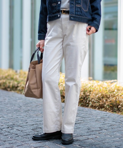 DMG 新品タグつき　 ストレッチチノリラクシングデーハード D.M.G / ディーエムジー] リラクシングチノストレッチ ストレート