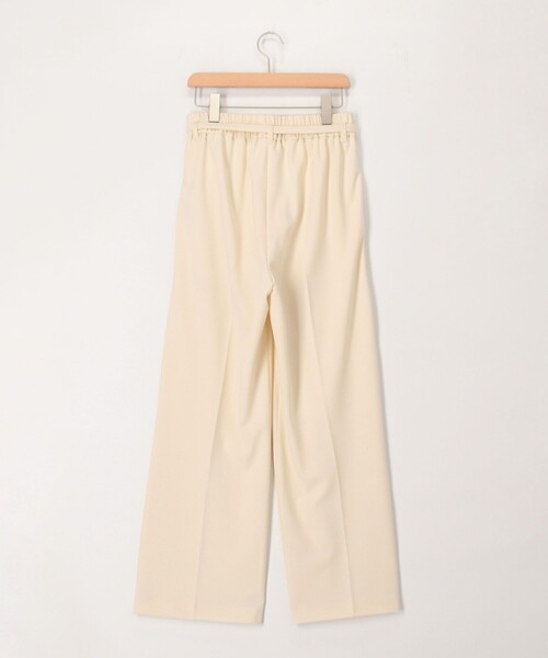 MICO COULIER（ミコクリエ）の「ソフト＆ドライタッチベルテッドパンツ（その他パンツ・レディース・チャコールグレー/キナリ・36/38）」の16枚目の写真