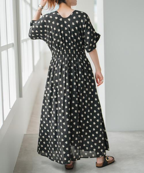 minoʻaka ╰(*´︶`*)╯♡ ヌキテパ Dress ne Quittez pas / ヌキテパ WAIST GATHER DRESS（ワンピース