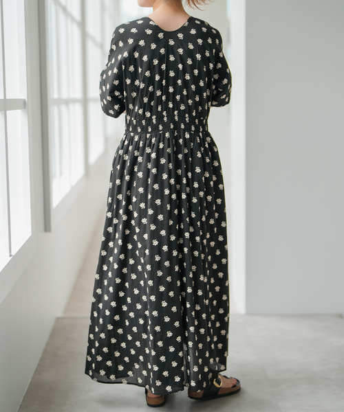 minoʻaka ╰(*´︶`*)╯♡ ヌキテパ Dress ne Quittez pas / ヌキテパ WAIST GATHER DRESS（ワンピース