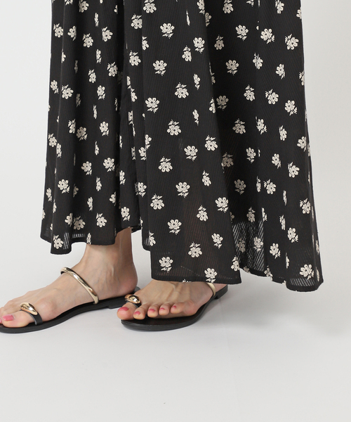 NE QUITTEZ PAS!（ヌキテパ）の「ne Quittez pas / ヌキテパ WAIST GATHER DRESS（ワンピース・レディース・ラベンダー/ブラック系その他・MEDIUM）」の13枚目の写真